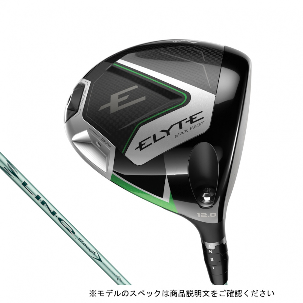 ELYTE MAX FAST LDY レディース ドライバー LIN-Q GREEN 40 for Callaway LDY